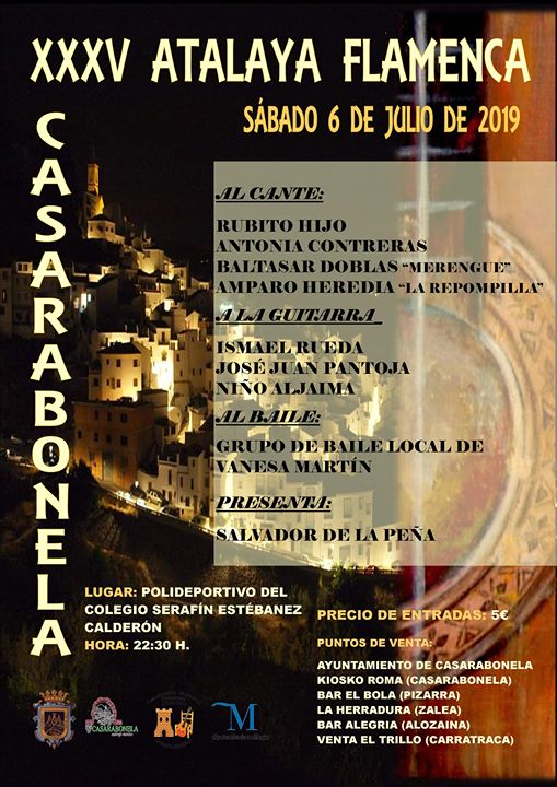 Festival de la Atalaya Flamenca Balneario de Tolox